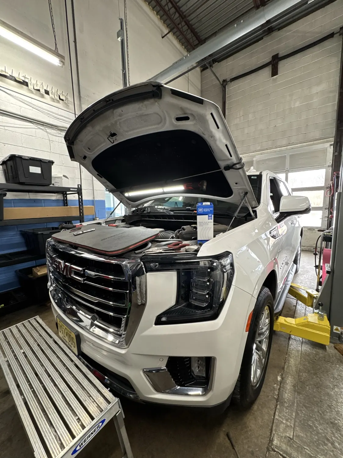 A GMC serviced at KRP Automotive Repair in Clifton, NJ