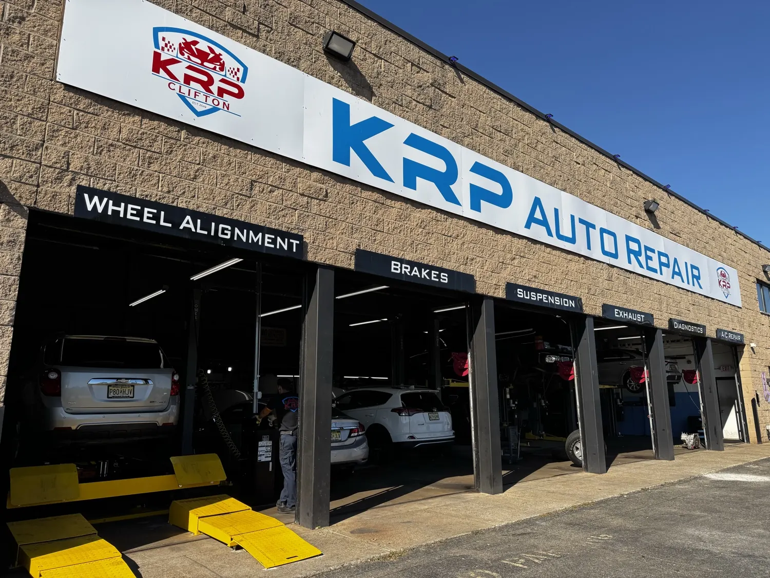 KRP Automotive Repair in Clifton, NJ, the nearest KRP shop