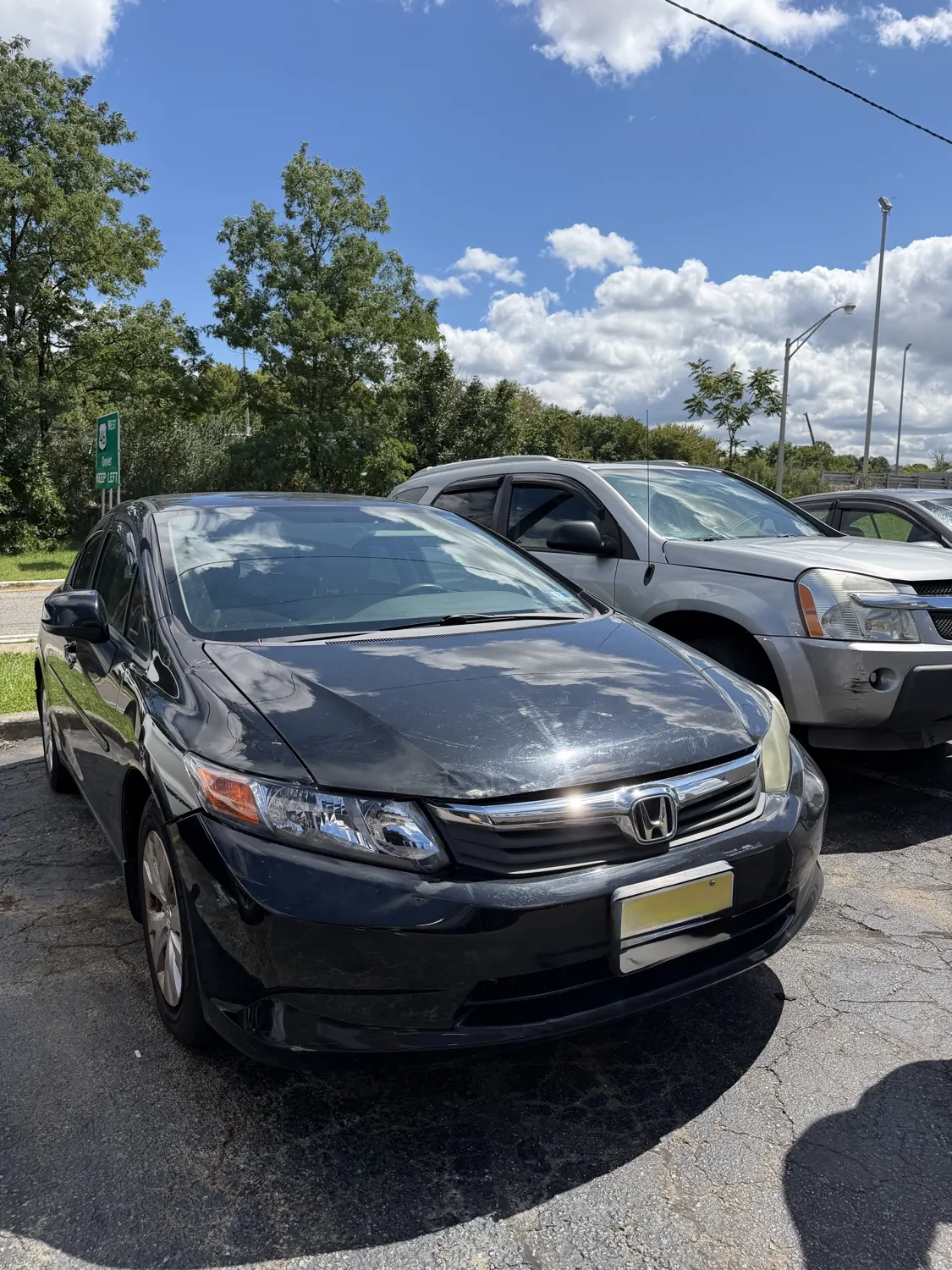 A Honda serviced at KRP Automotive Repair in Clifton, NJ