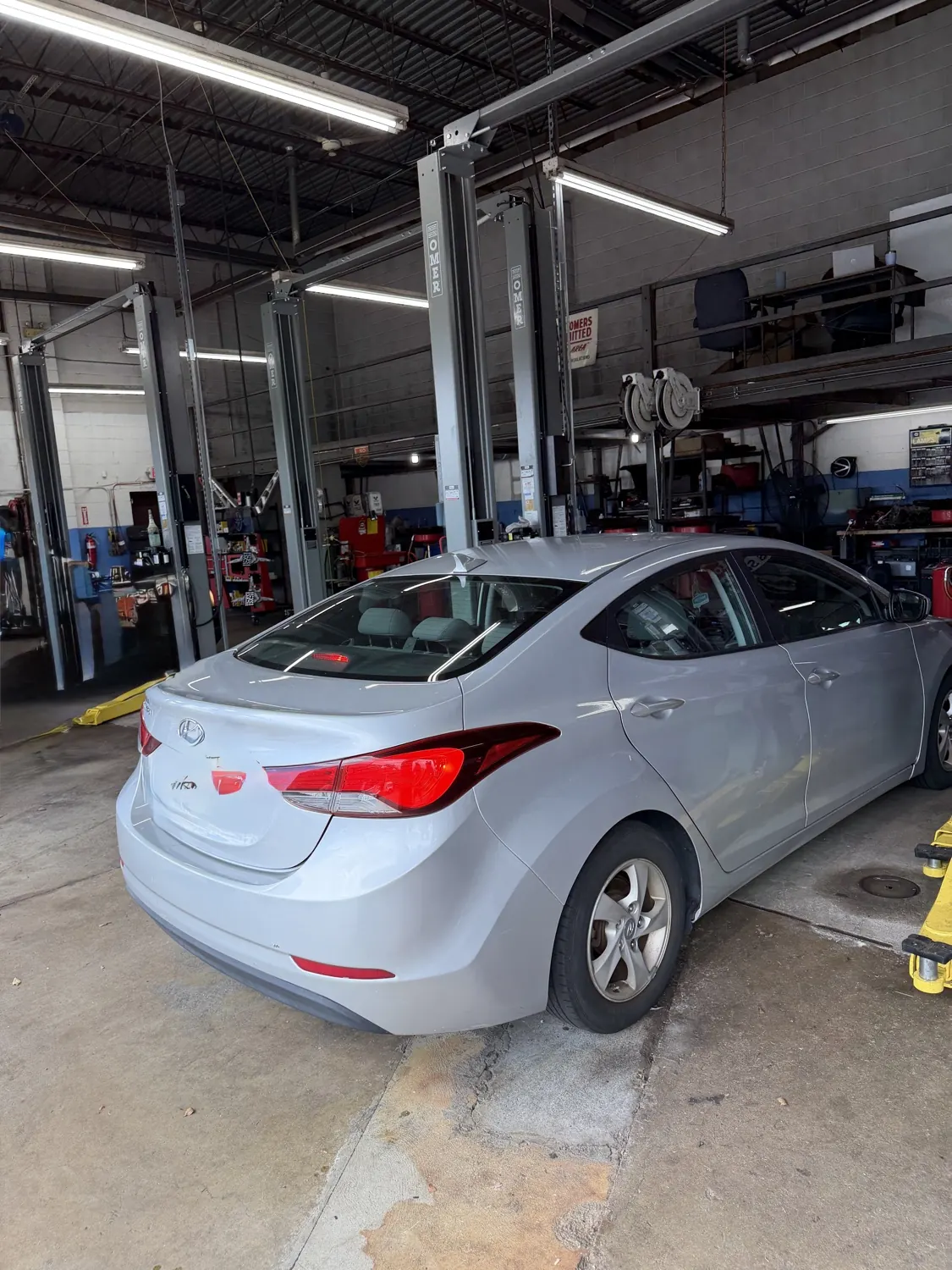 A Hyundai serviced at KRP Automotive Repair in Clifton, NJ