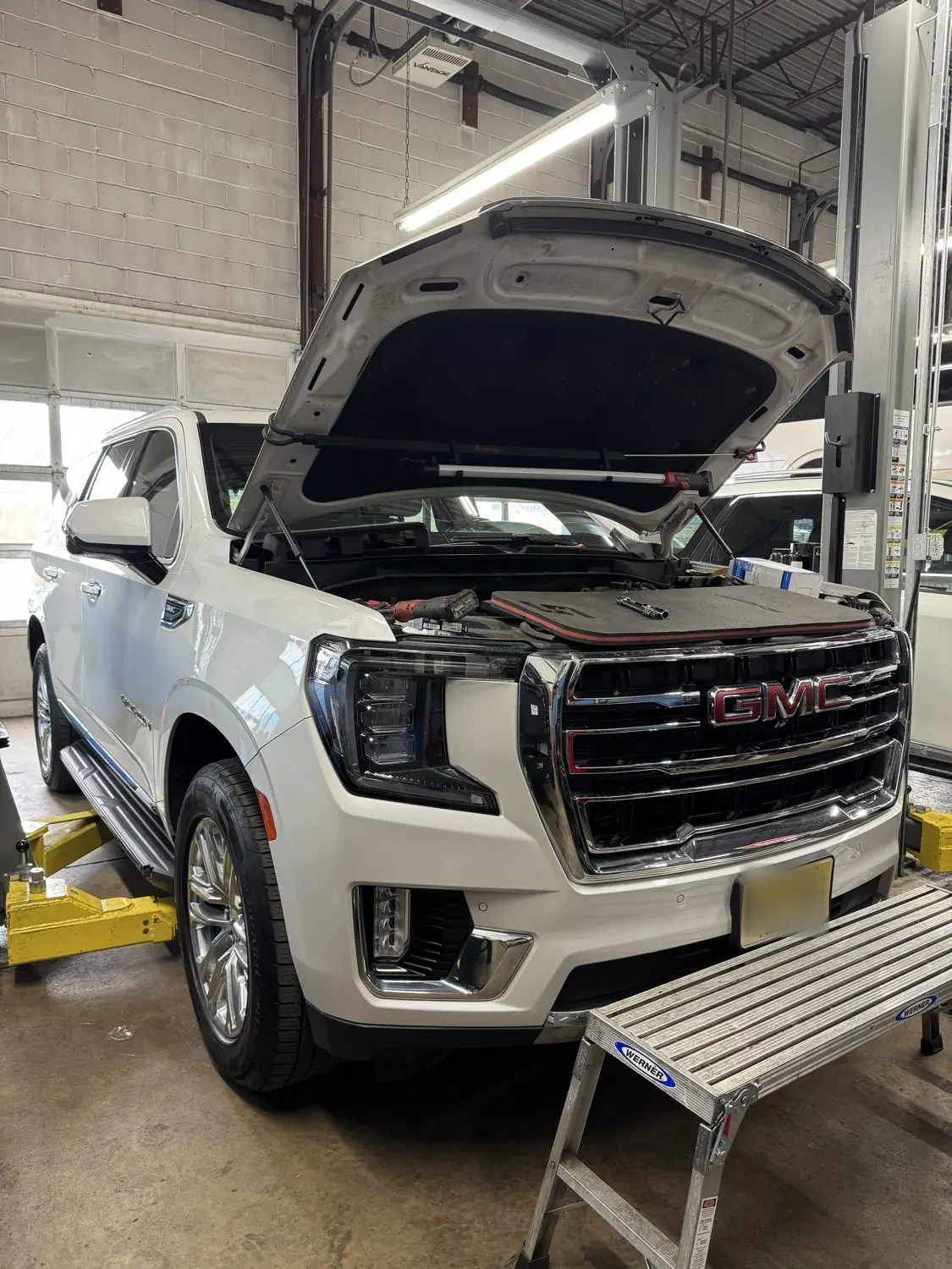 A GMC serviced at KRP Automotive Repair in Clifton, NJ