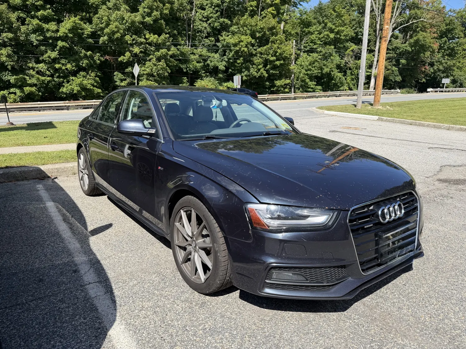 A Audi serviced at KRP Automotive Repair in Franklin, NJ