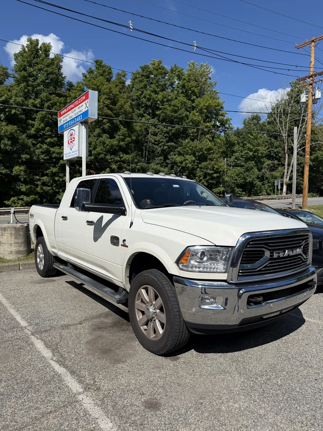 A Ram serviced at KRP Automotive Repair in Franklin, NJ