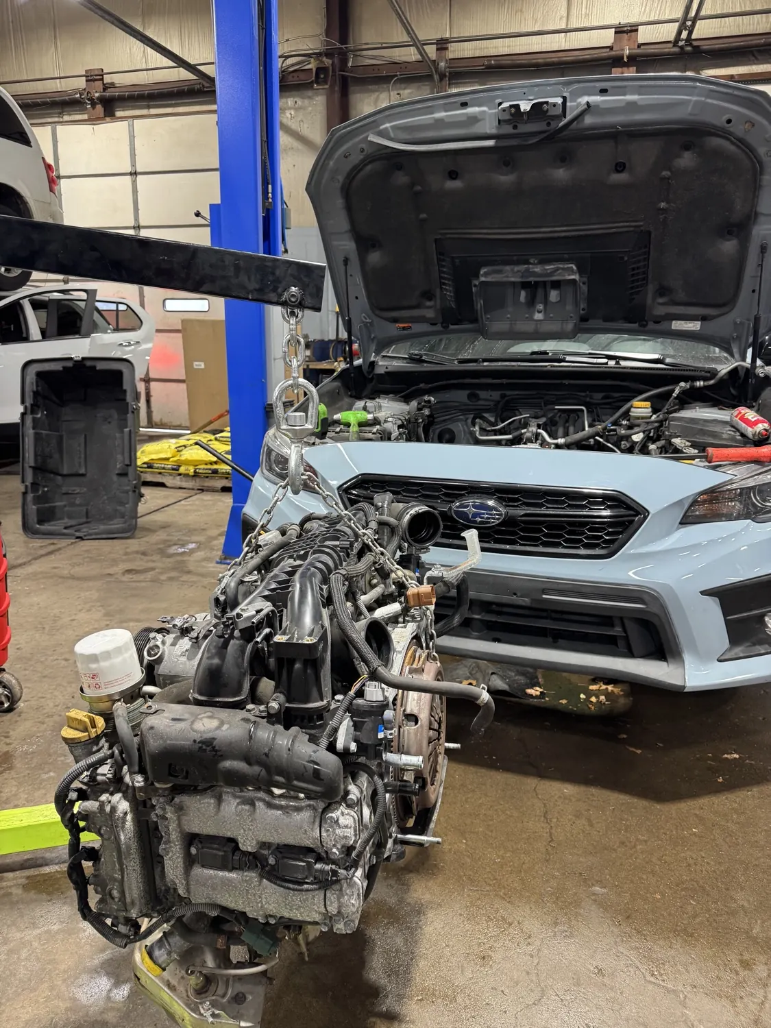 Engine repair at KRP Automotive Repair in Franklin, NJ