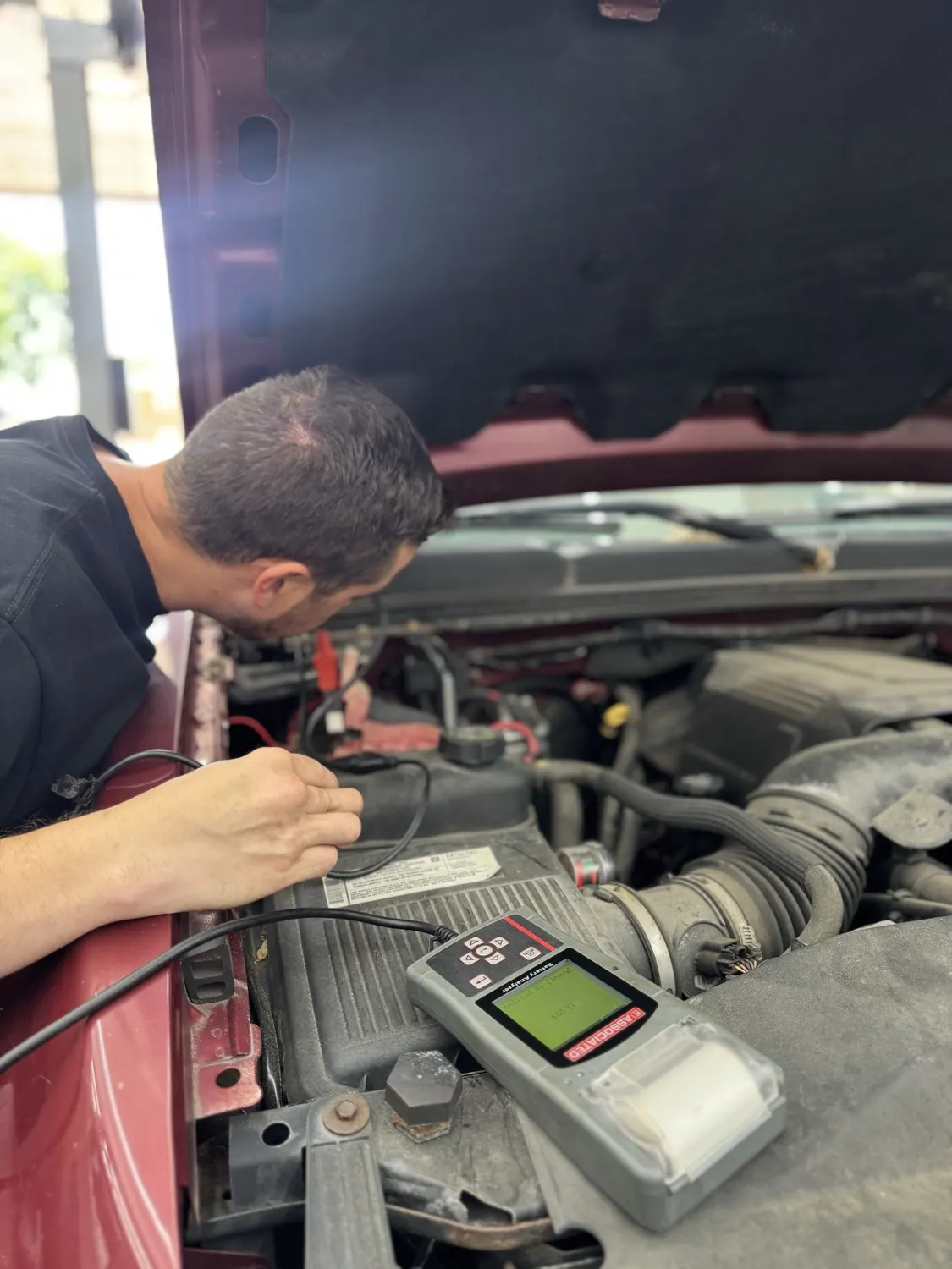 Check-engine light diagnosis at KRP Automotive Repair in Hawthorne, NJ