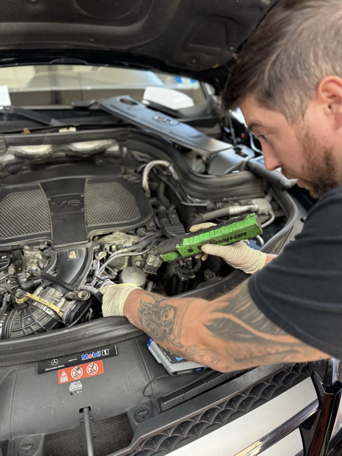 Check-engine light diagnosis at KRP Automotive Repair in Newton, NJ
