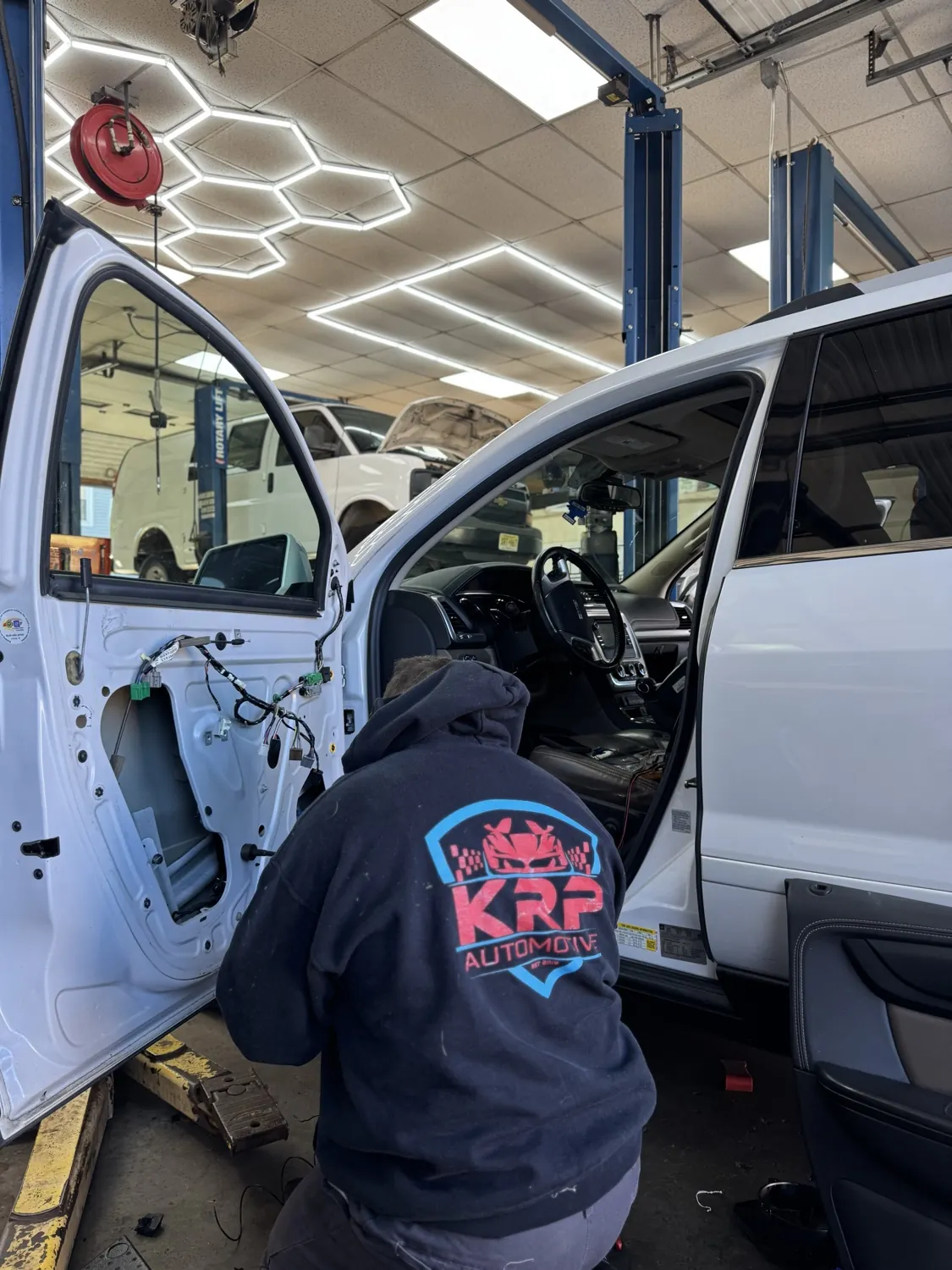 Electrical repair at KRP Automotive Repair in Newton, NJ