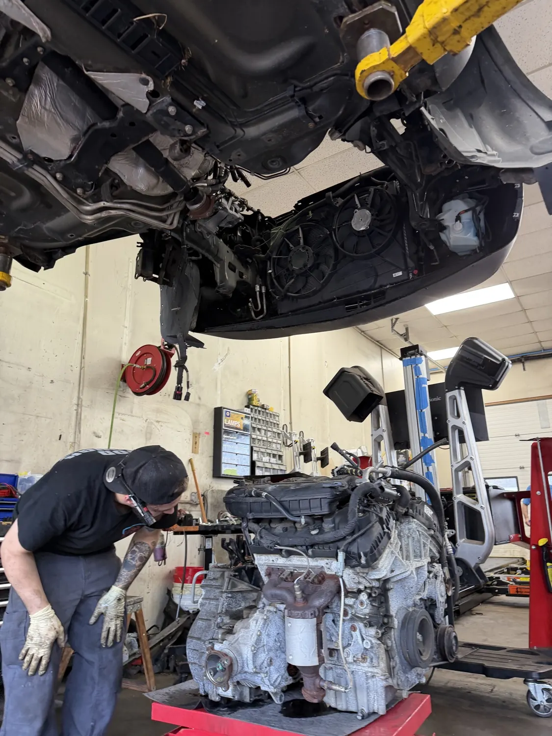 Engine repair at KRP Automotive Repair in Newton, NJ